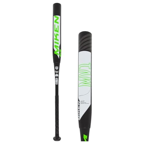 Miken MV1 13 Maxload Dual Stamp 240 Slow Pitch Softball Bat MPMVB 34 28 oz