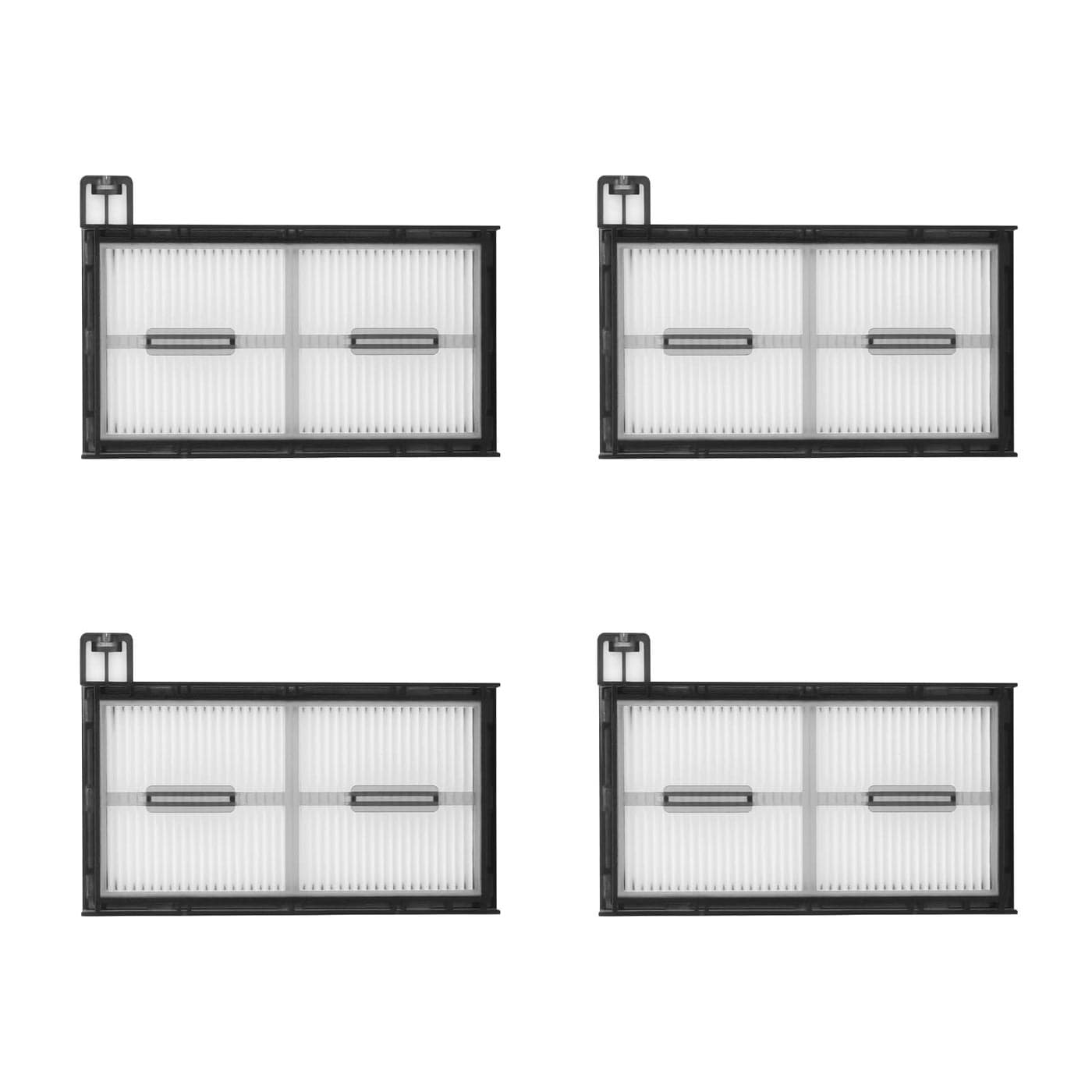 Replacement Filters for Eufy X8 Pro Series Vacuum Accessories For X8 Pro Robotic Vacuum Filter 4 Pcs