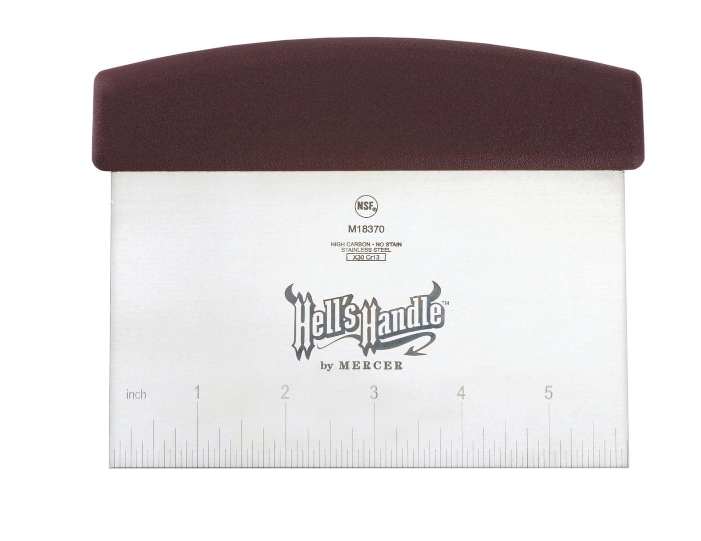 Mercer Culinary Hells Handle Bench Scraper 35 Inch x 6 Inch
