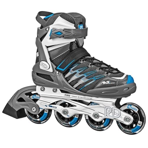Roller Derby AERIO Q60 Womens Inline Skates GrayWhiteBlue Size 5