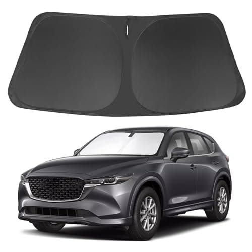 Windshield Sun Shade Custom Fit for 20172024 2025 2026 Mazda CX5 CX5 Accessories Front Window Sunshade Shield Blocker Keeps Car Cool