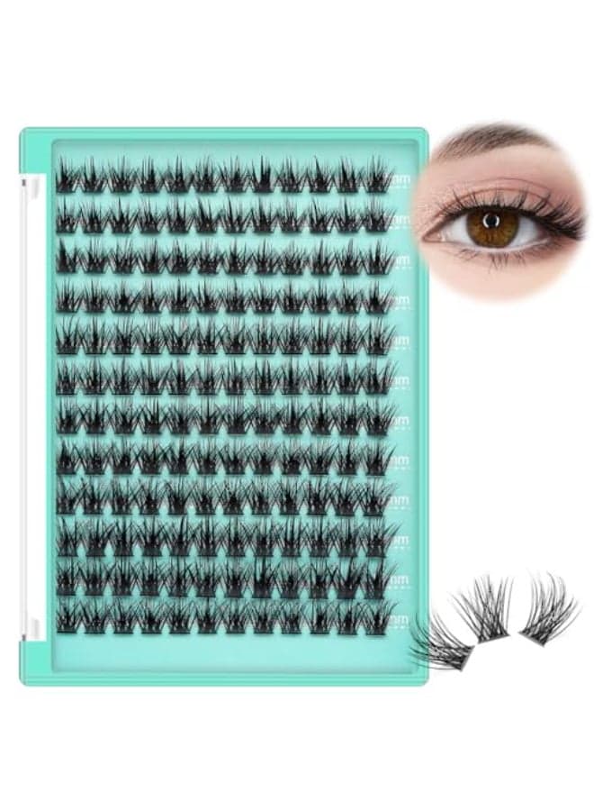Bodermincer Eyelashes Clusters 101214mm Mixed121416mm Mixed141618mm Mixed161820mm Mixed Nature D Curl False Lashes Cluster Eyelashes 161820mm Mixed