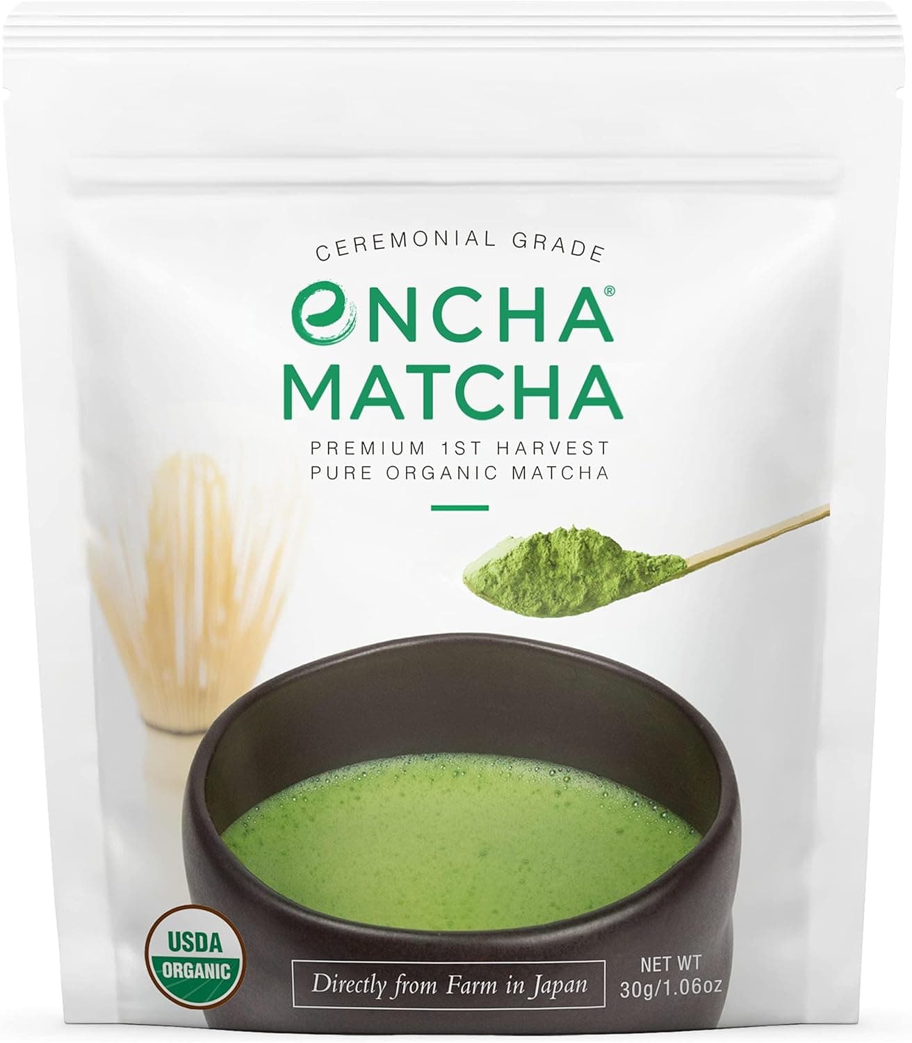Encha Organic Ceremonial Matcha Powder