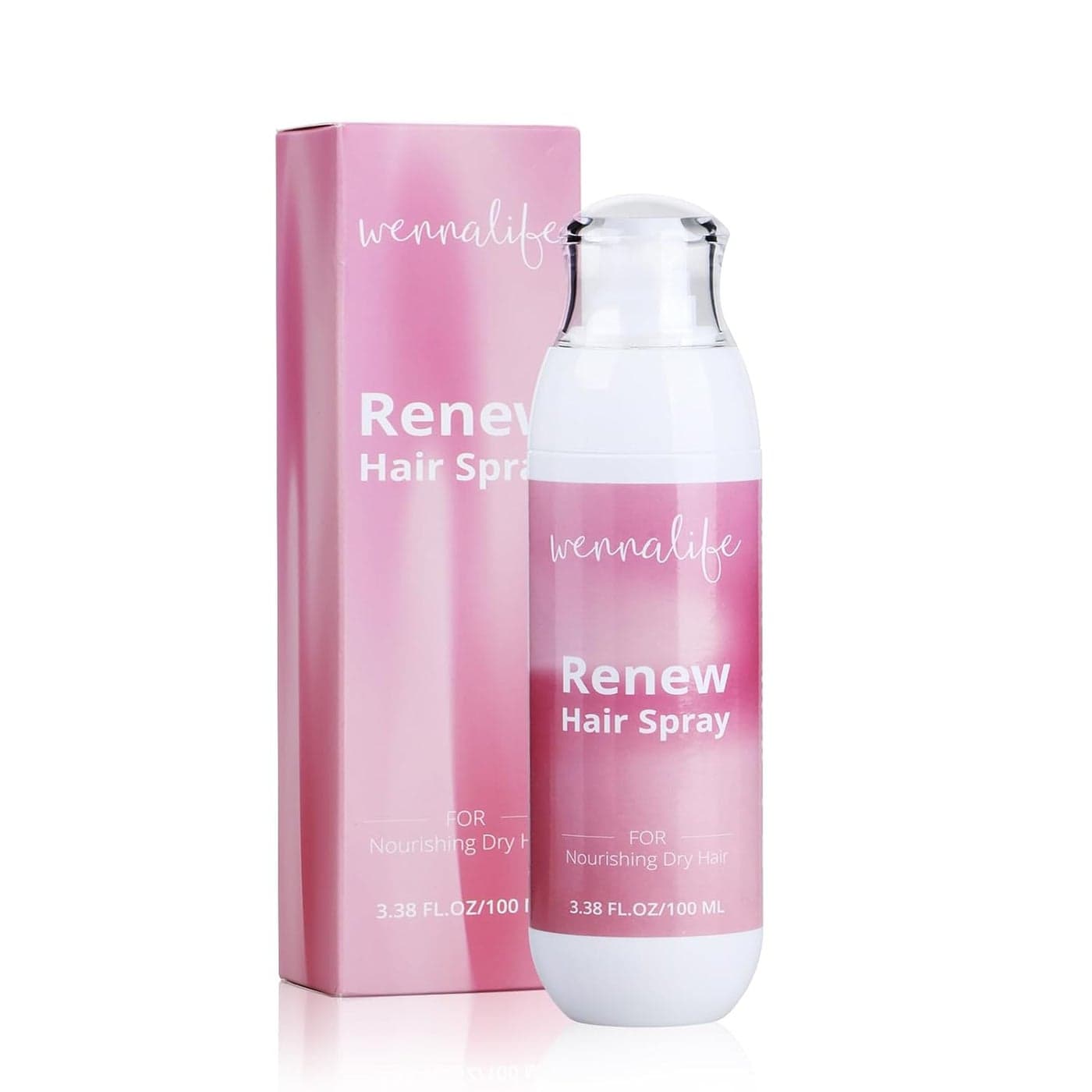 Wennalife Bright Hair Care Spray Renew Hair Spray Moisturize Hairspray for Women Leave in Conditioner Spray for Hair Texture Spray Frizz Control Products Sulfate Free Protection 3.38 FL.OZ