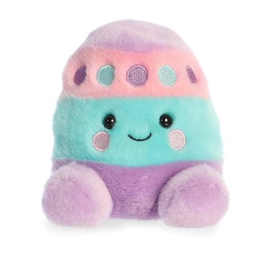 Aurora Adorable Palm Pals Cotton Easter Egg Stuffed Animal Fun Collectible Plush For Kids and Adult Collectors Seasonal Plush For Easter Holiday Multicolor 45 Inches