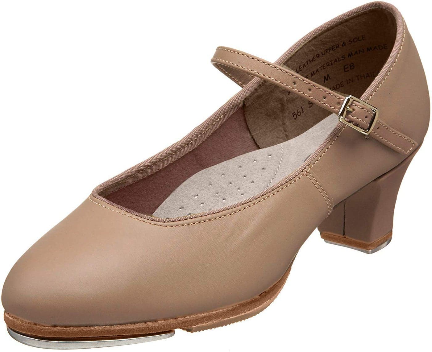 Capezio Womens Jr Footlight Tap Shoe Caramel 75 W US