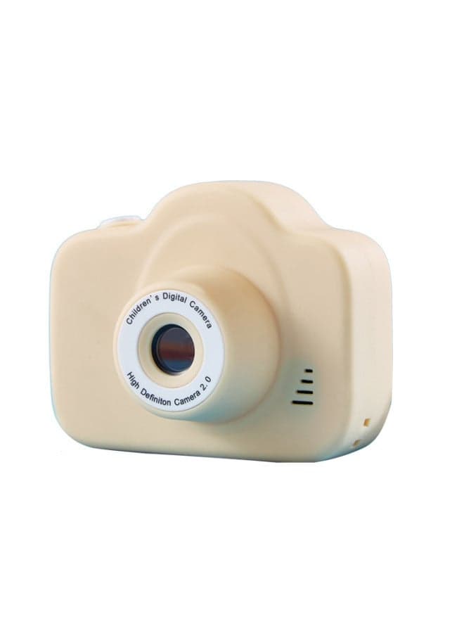 HD Digital Camera Mini Photo Video Student SLR Toy Gift Children's Camera-Color:Photo By Yellow List