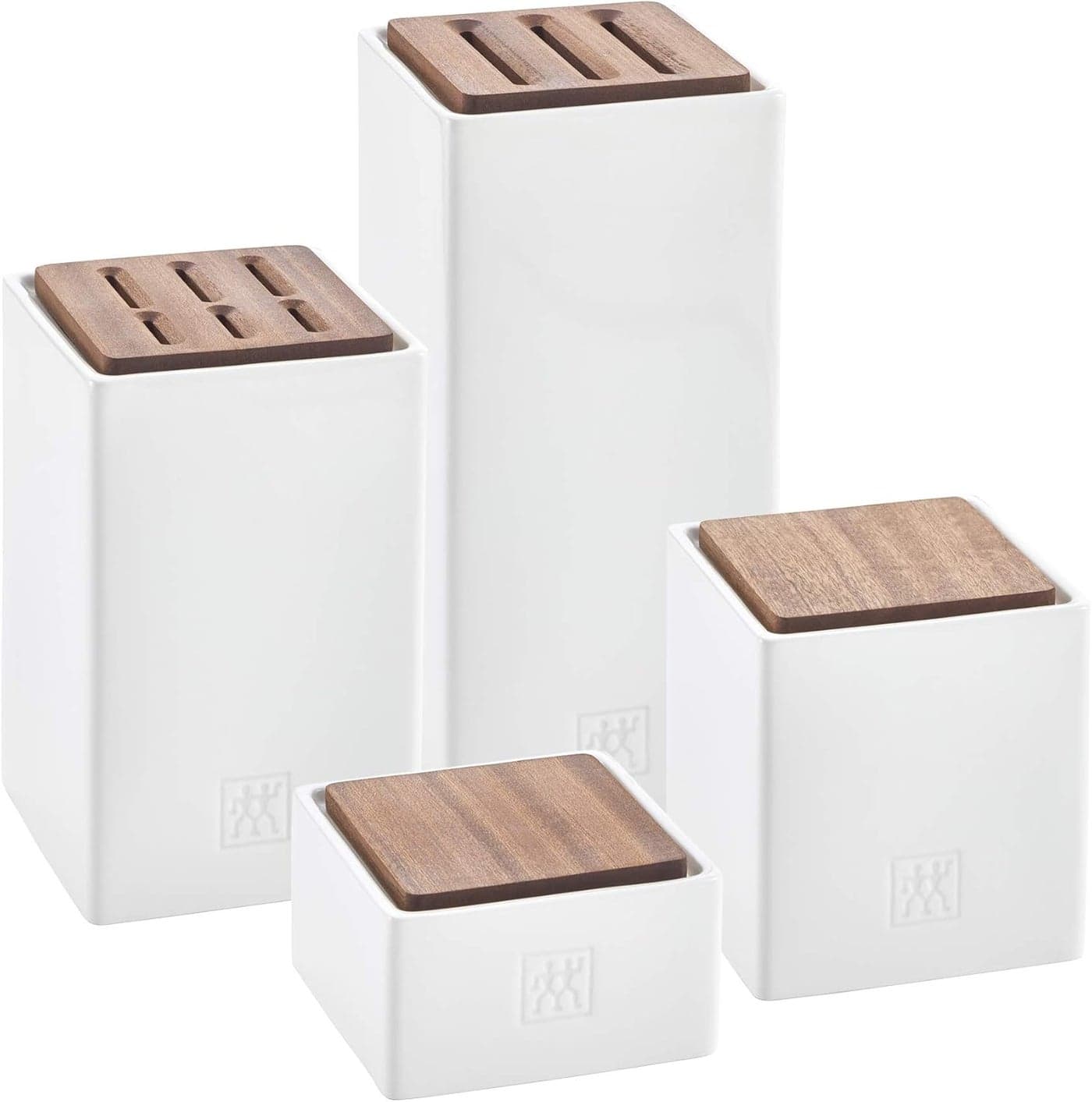 ZWILLING Ceramic Kitchen Storage set of 4 White