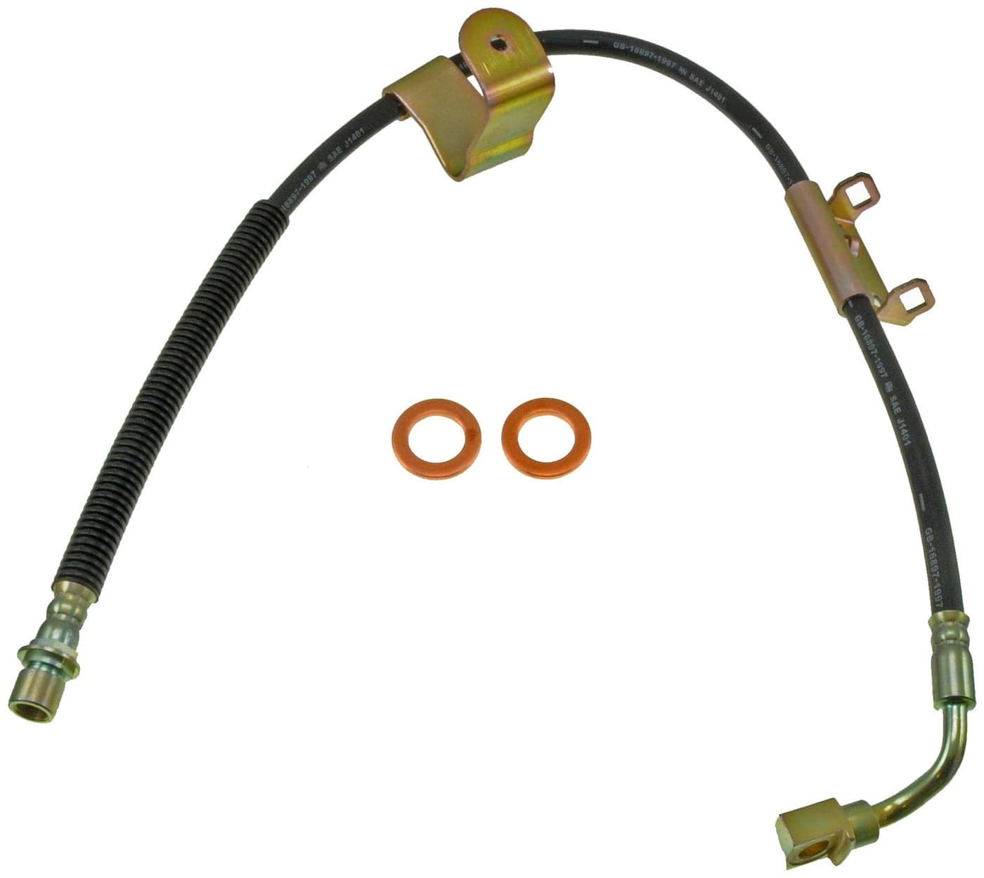 Dorman H620052 Front Passenger Side Brake Hydraulic Hose Compatible with Select Chevrolet GMC Hummer Models