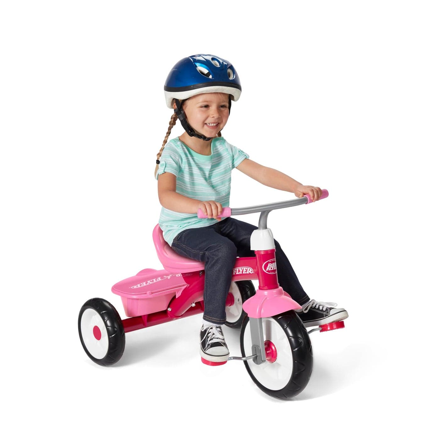 Kids Bike Toddler Bike Toddler Toys Kids Toys for Ages 24 Radio Flyer Pink Rider Trike for Ages 255 Years Pink Tricycle