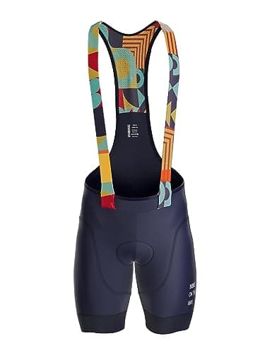 INBIKE Men's Cycling Bib Shorts 3D Padded, Road Bike Cycling Bibs Long Riding Pad Biking Bicycle Shorts Bike Bib Shorts Blue