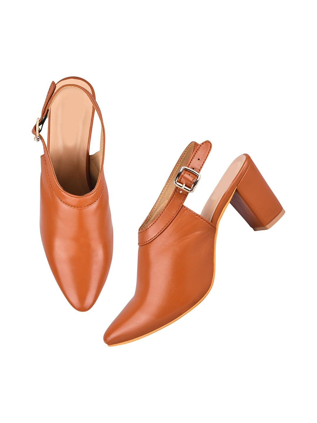 SilverArrow Womens Breezewalk Brown Heeled Sandal_7 UK (6shhl1117)