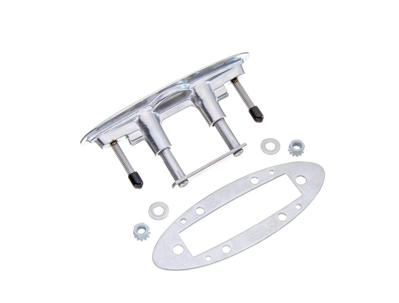 Attwood 66516-1 Retractable Low-Profile Stainless Steel Marine Boat 7-Inch Neat Cleat (66516-7)