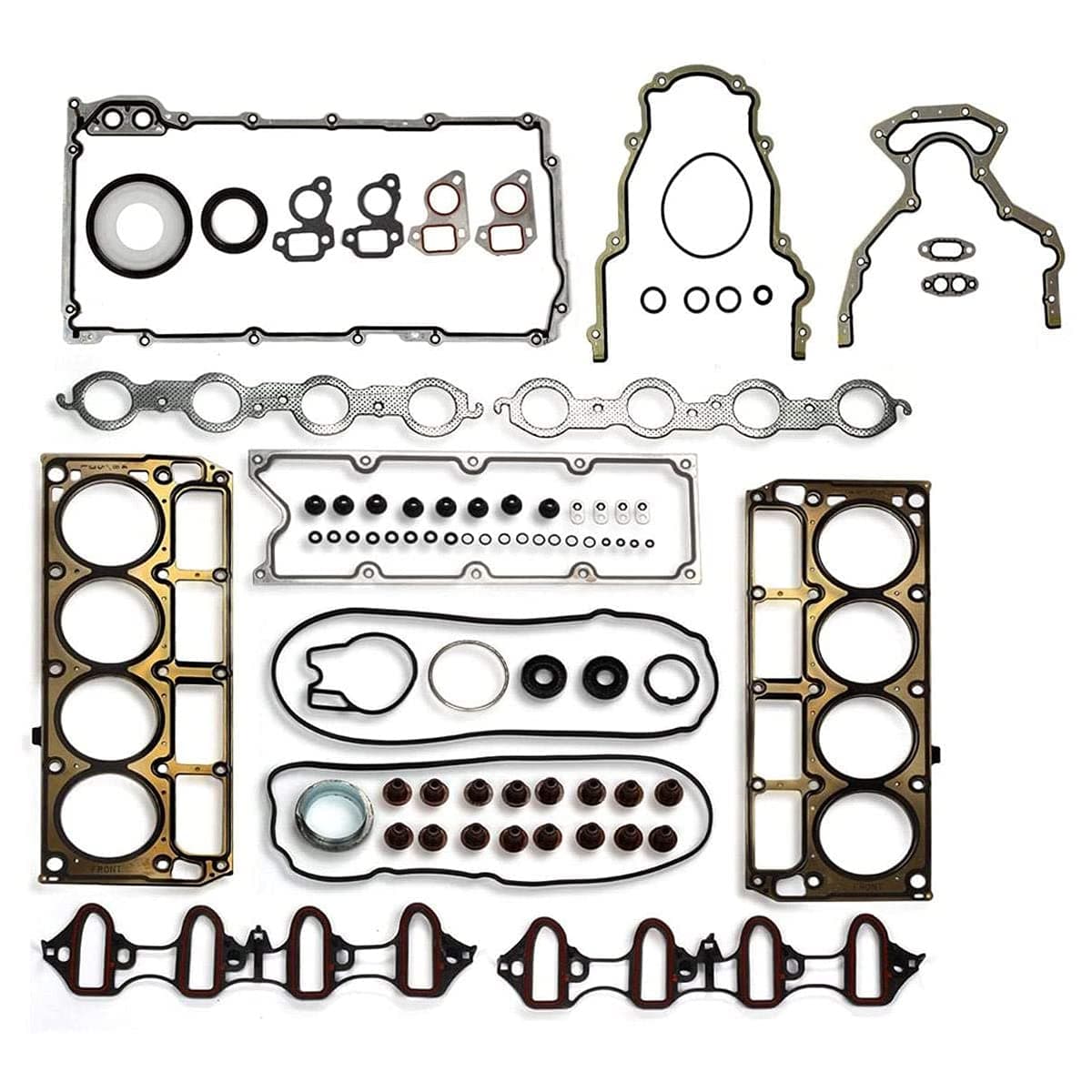 MLS Full Cylinder Engine Gasket Set HS26191PT1 CS9284 Compatible with ChevyAvalancheSuburbanExpressSavana 1500 53L SilveradoSierra 1500 Tahoe Yukon 48L 53L V8 2004 2005 2006