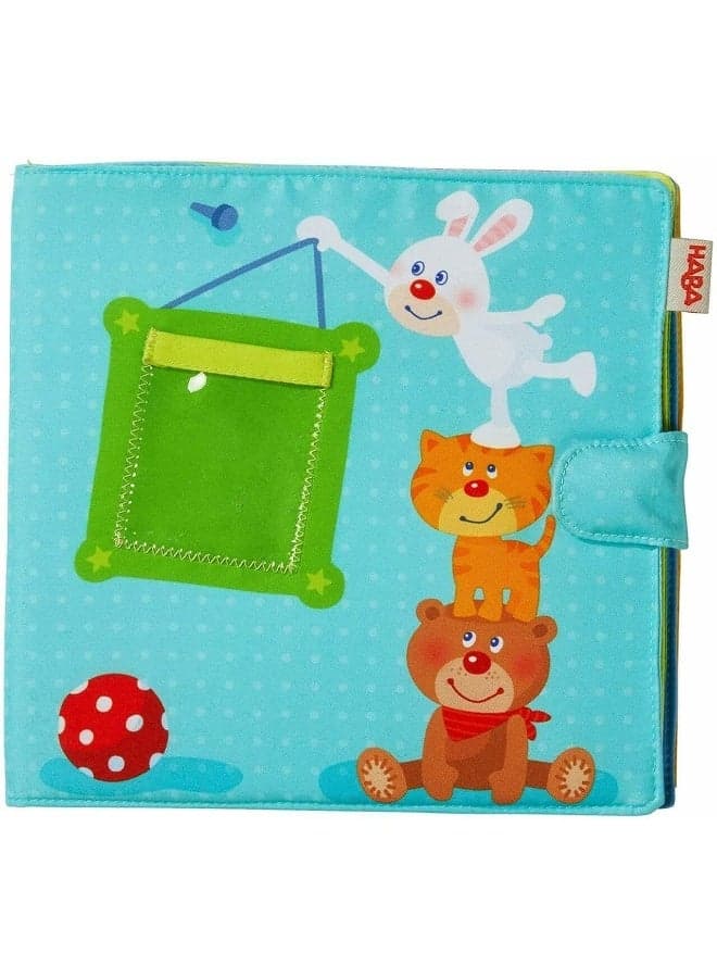 HABA Baby photo album Playmates | babys first year photo album | 303143