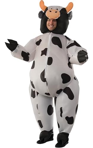 Rubies Adult Inflatable Cow Costume for Themed Parties and Halloween