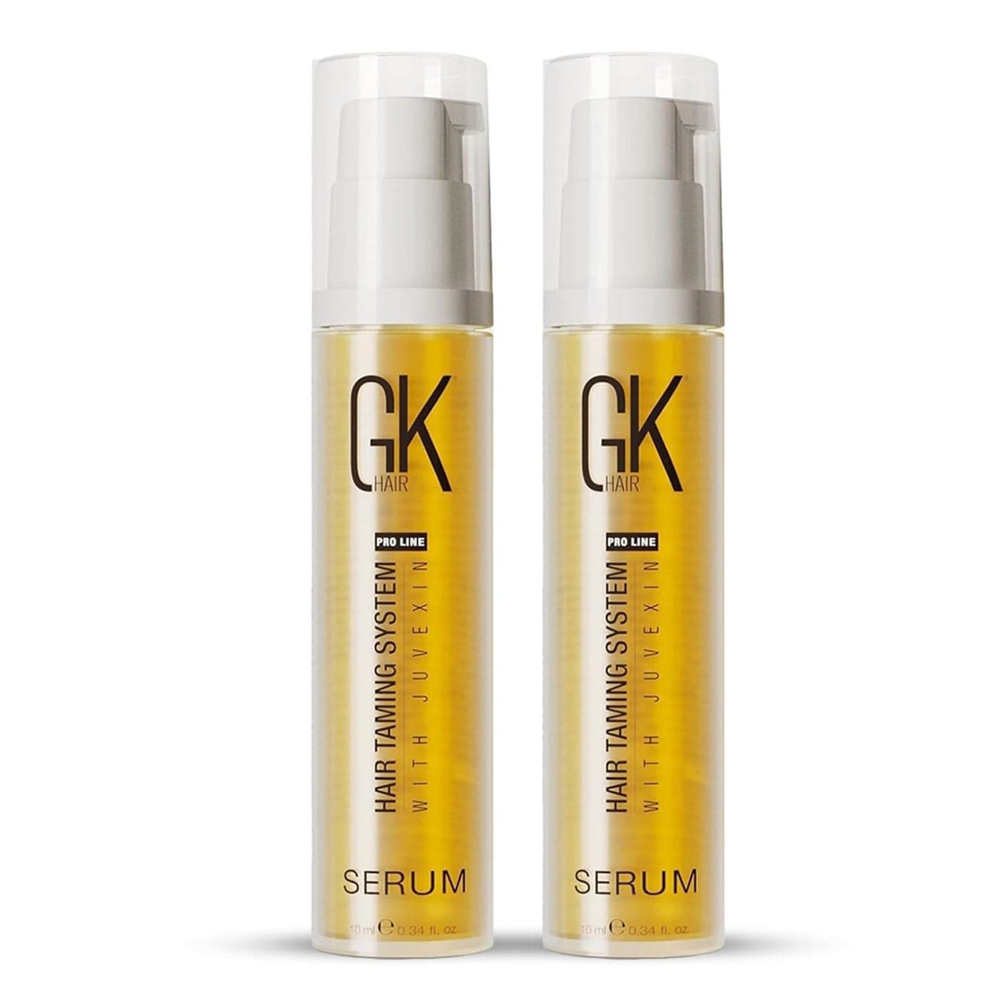 Global Keratin GKHAIR Smoothing Serum Pack of 2034 fl oz 100 Pure Organic Argan Oil Hydrating Strength Shine Dry Damaged Repair AntiFrizz Moistures Nourishment