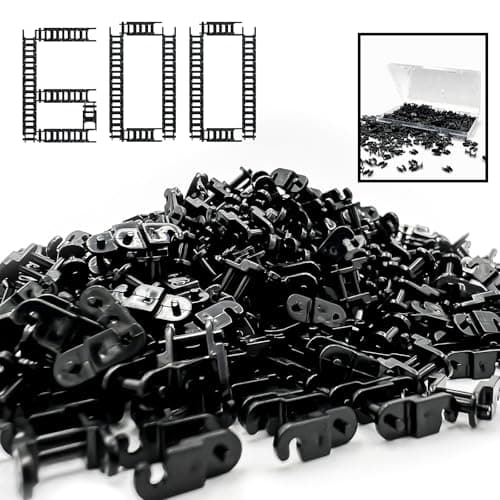 600PCS Technical Chain Link Tread Compatible with legoes 3711 and Other Brands Build Custom Tracks Vehicles Tank Track