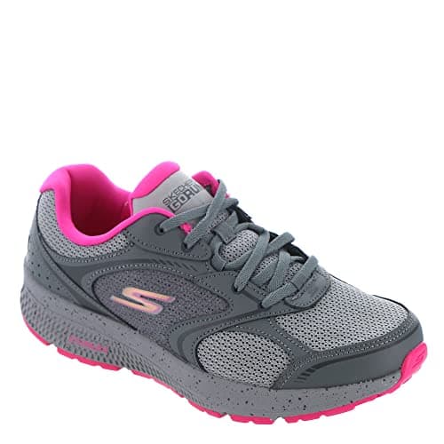 Skechers GO Run CONSISTENT - Vivid Horizon, Gray/Pink, 7