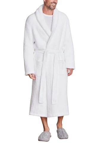 Barefoot Dreams CozyChic Robe White, 1
