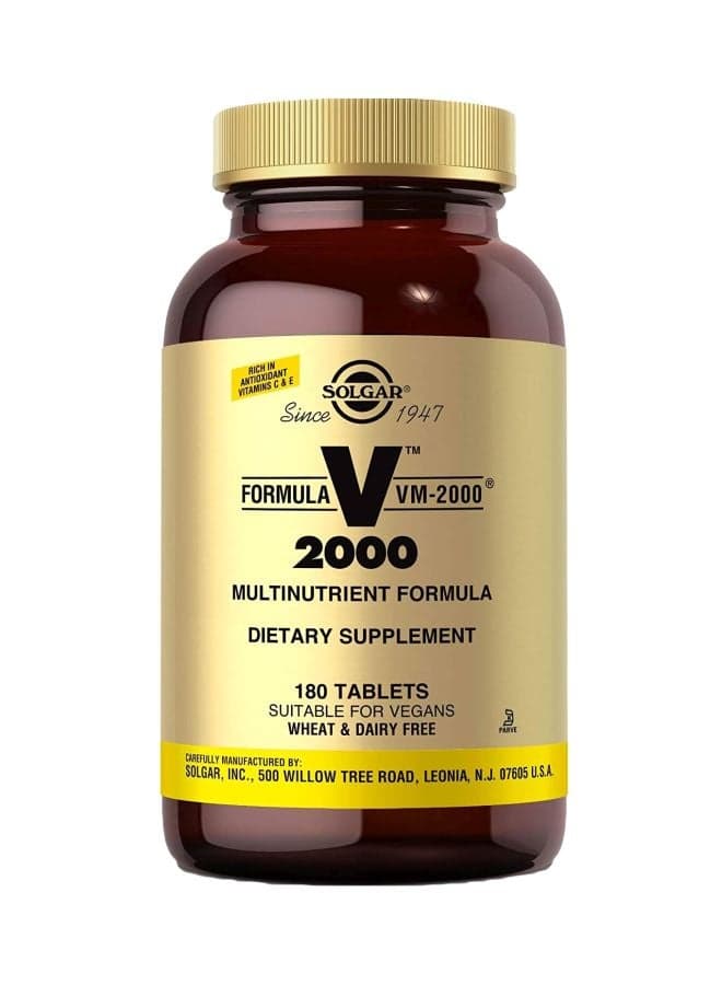 Formula VM-2000 Dietary Supplement - 180 Tablets