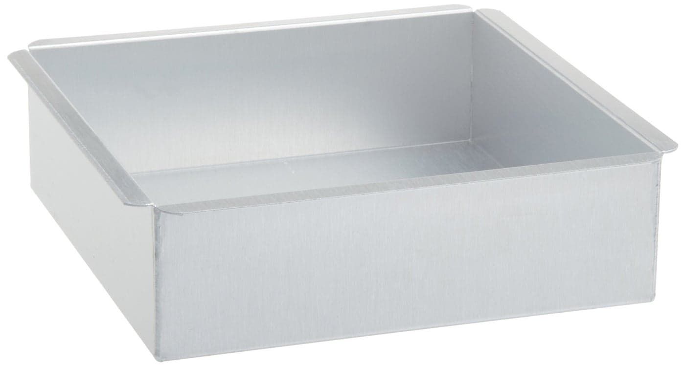 Ateco 10 by 3-Inch Professional Square Baking Pan, 10 x 10 inch, Silver