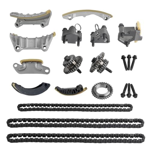 3.6 Timing Chain Kit with Guide Tensioner Sprocket Fit for Chevy Buick Pontiac Cadillac Saturn GMC Acadia Terrain CTS 2.8L 3.0L 3.6L V6 Engine Replaces# 9-0753S