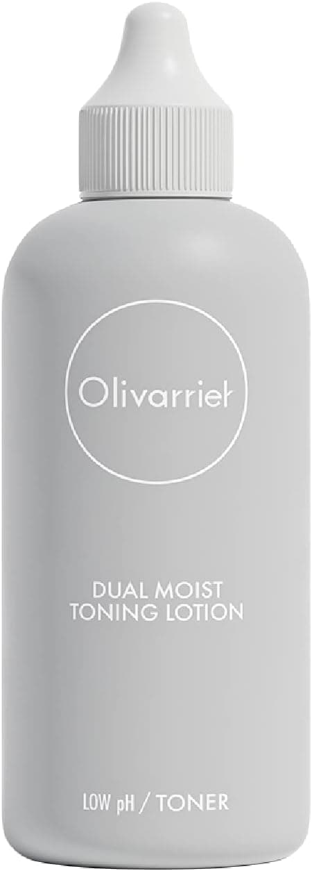Dual Moist Toning Lotion Unscented Mildly Acidic Organic Moisturizing Toner Calming Hydrating for Dry Sensitive Skin