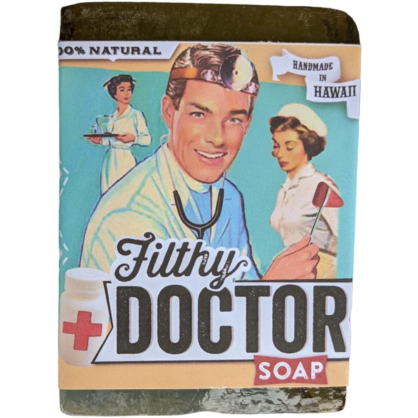 Filthy Doctor Tea Tree Mint Soap Bar Green 5 Ounce 1 Count