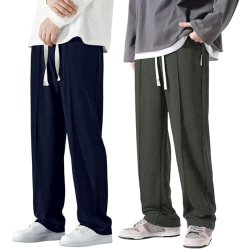 GRECIILOOKS Men's Lycra Cargo Track Pants – Loose Fit Joggers for Men | Korean Style Travel & Lounge Wear with Pockets (Available in Plus Size and Combo Pack of 2)
