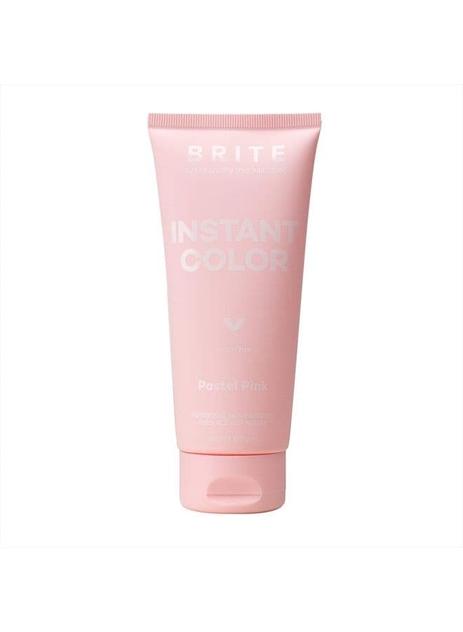 Pastel Pink Semi-Permanent Hair Color - Vegan & Cruelty-Free Hydrating Hair Dye, Lasts Up to 30 Washes (100ml)