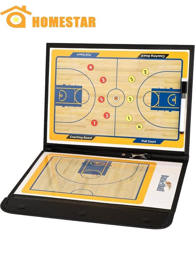 Basketball Coaching Board, Coaches Clipboard, Tactical Magnetic Board Kit with Dry Erase, Marker Pen