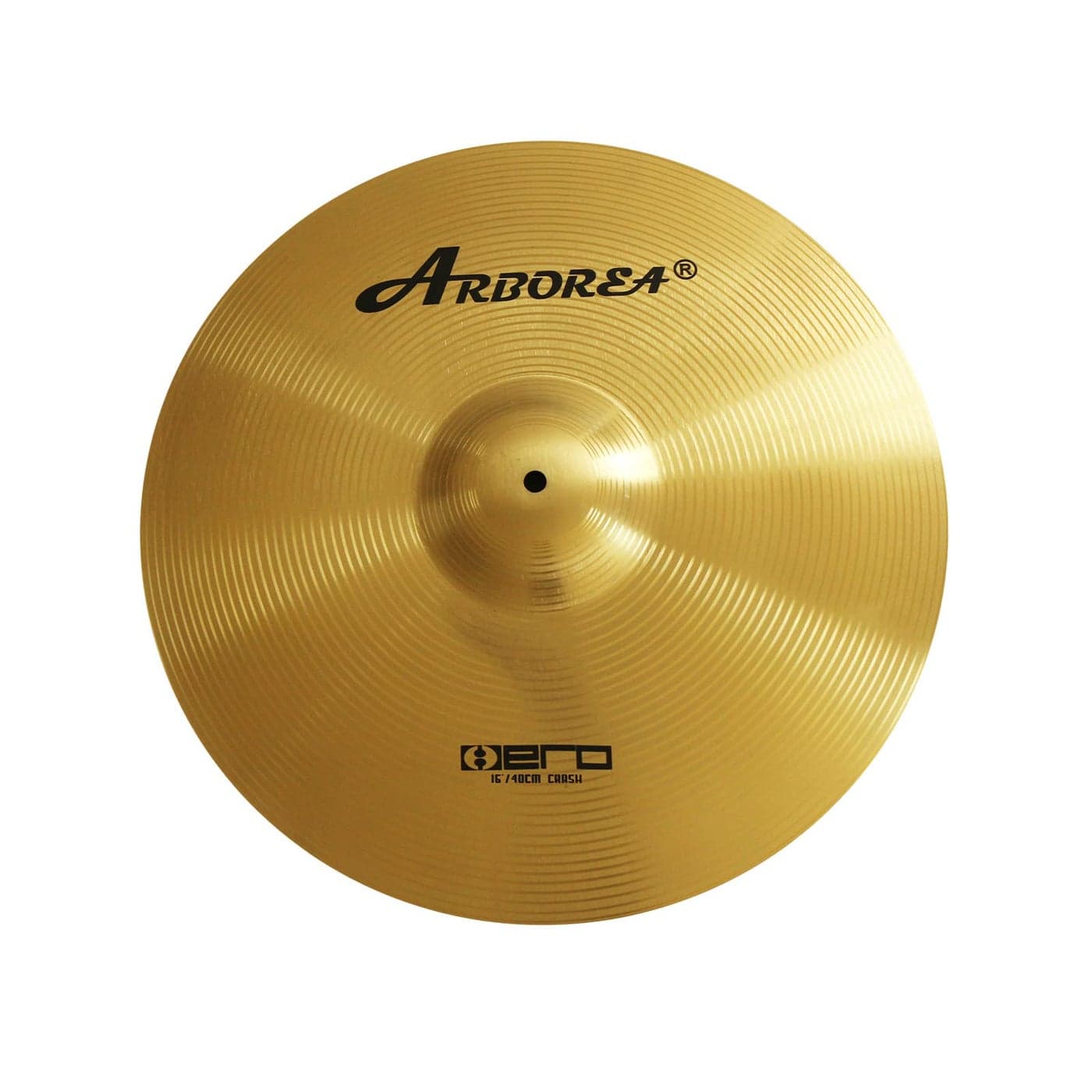 Arborea Cymbal Crash Cymbal Hero Brilliant Finish Bright Sound 16 inch Drum Cymbal For Practice 16Crash