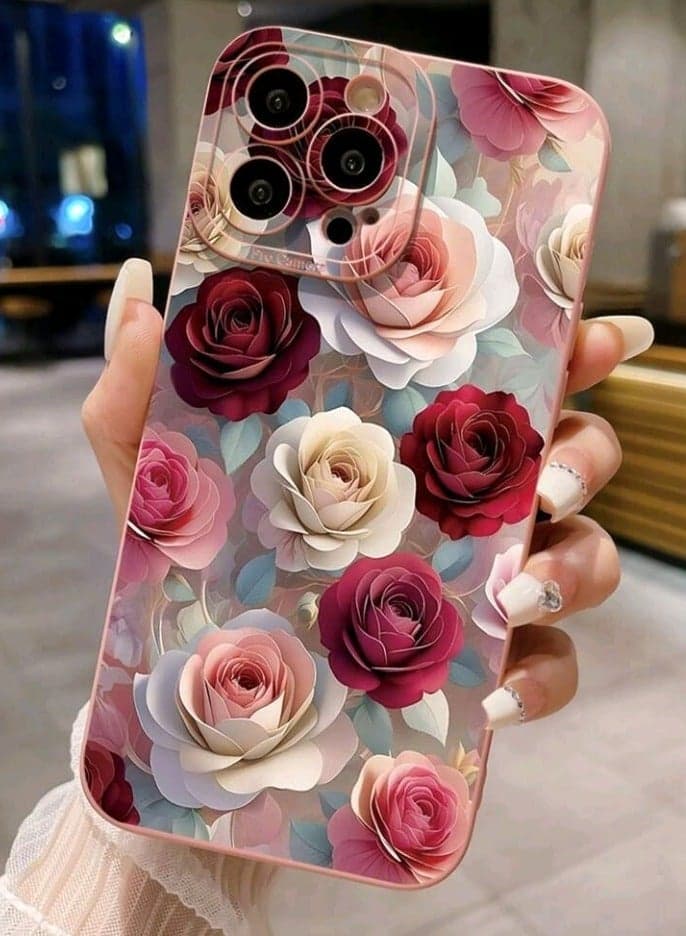 Elegant Cover Case For Iphone 14 Pro Anti Slip Trendy Geometric Design