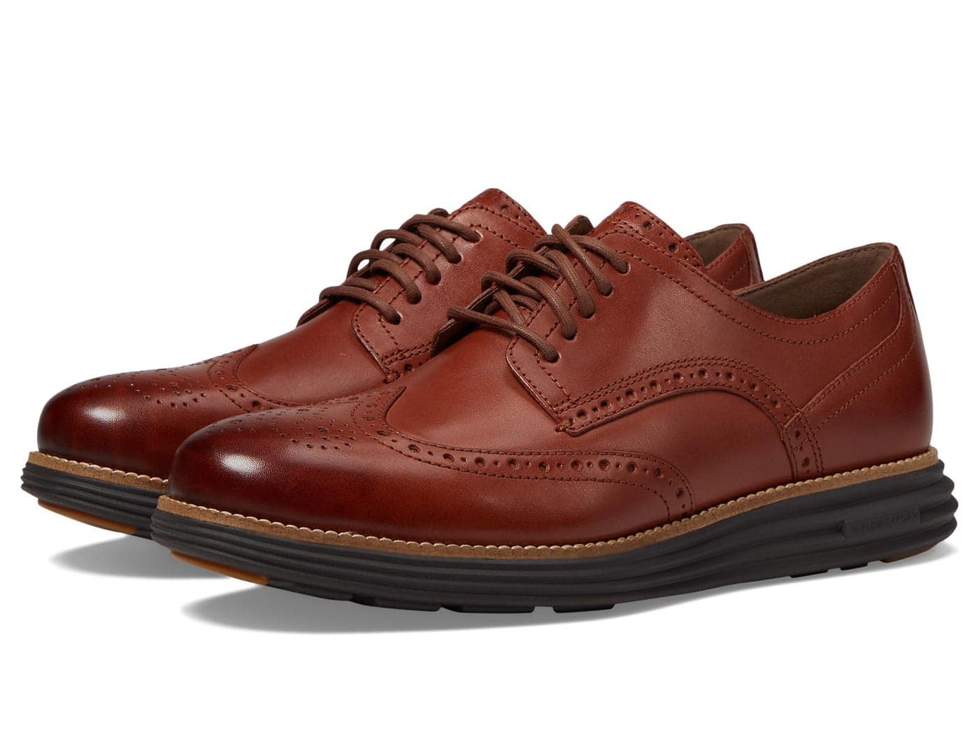 Cole Haan Mens Originalgrand Remastered Wing Tip, Woodbury/Java, 10-M US