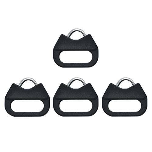 VKO Lug Ring Camera Strap Triangle Split Ring Hook Plastic Cap Compatible with All Brand D-SLR Rangefinder Mirrorless Camera W/Round Eyelet(2 Pair)