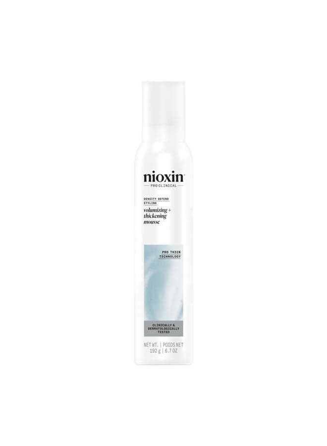 Density Defend Styling Mousse|Volumizing + Thickening Support| 6.7 Fl Oz