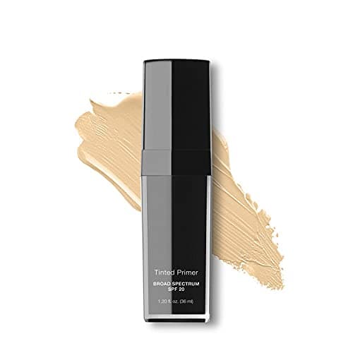 Tinted Face Primer Broad Spectrum SPF 20 Hydrates Smooths and Protects Skin Fair