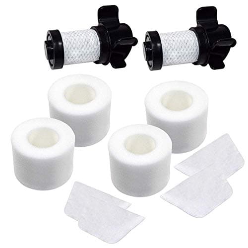 Wolfish Replacement Filters for Shark ION Flex DuoClean X30 X40 F60 F80 IF200 IF201 IF202 IF205 IF251 IF252 IF281 IF282 IF285 UF280 IC205 IR70 IR100 IR101, Replace XPREMF100 XPSTMF100