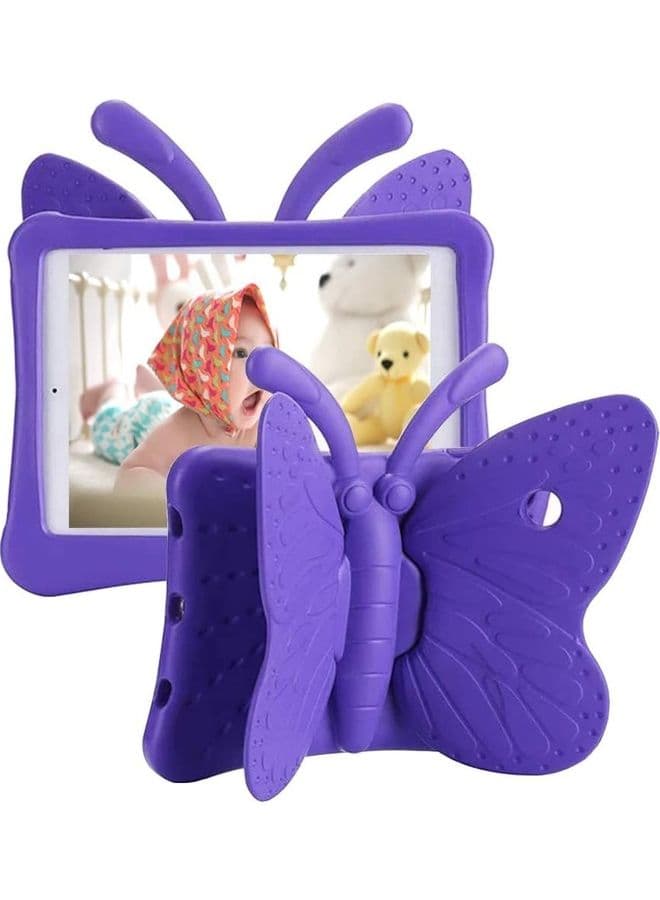 Shockproof EVA Foam Protective Tablet Stand Cover Holder for Apple iPad Air/Air 2 2017/2018 Purple
