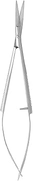 STALEKS PRO Expert 90 Type 2 Professional Micro Scissors for Eyebrows Modeling Pack of 1 Model SE902
