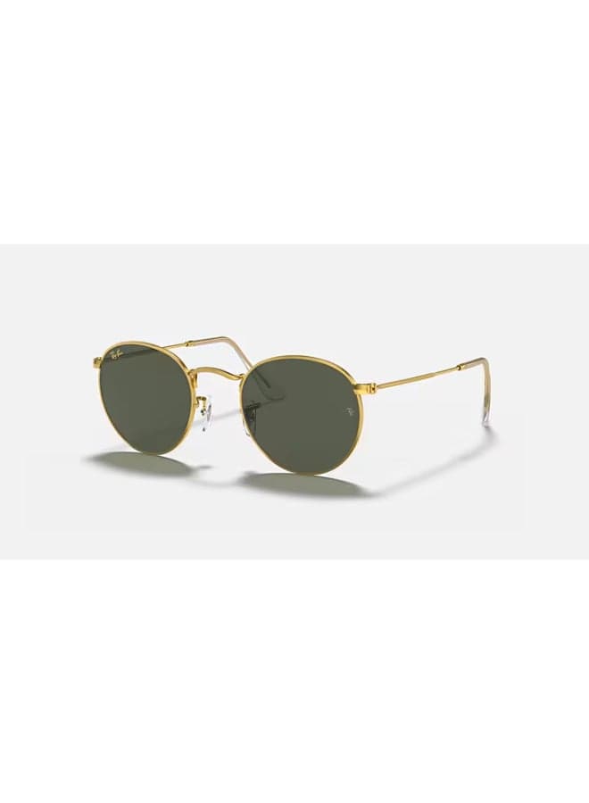 Unisex RB3447 919631 Unisex Full Rim Round Sunglasses - Lens Size: 47 mm