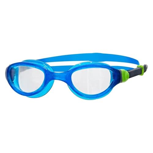 ZOGGS Phantom 2.0 Swimming Goggles For Mens, Color - Translucent Blue/Green/Clear