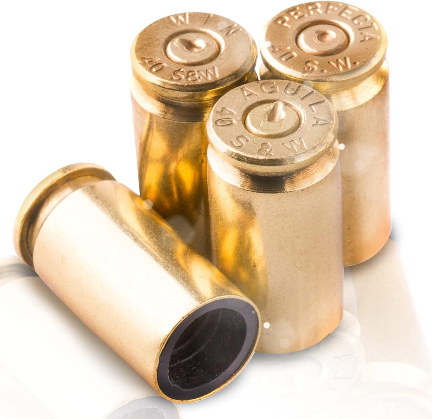 Lucky Shot - 40 Cal Bullet Shell Casing Tire Valve Stem Caps
