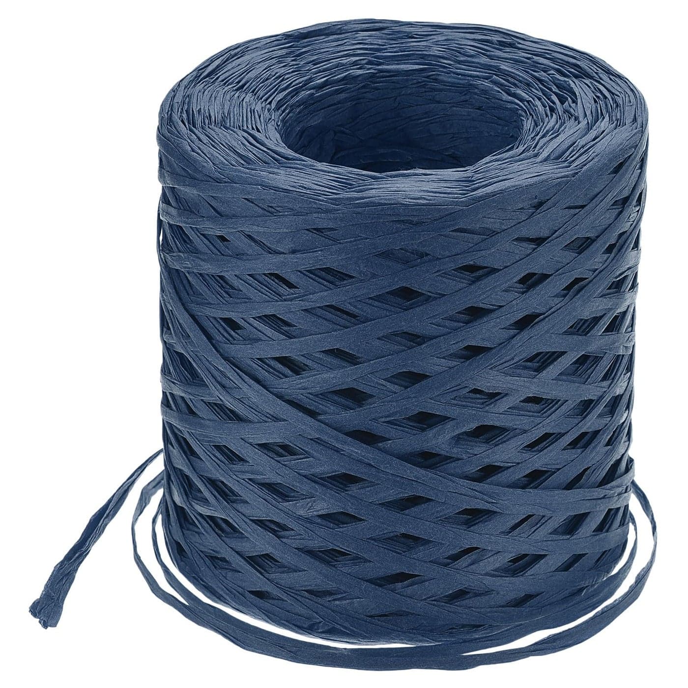 uxcell Raffia Paper Craft Ribbon 14 Inch 218 Yards Raffia Twine String Packing Paper Twine for Christmas Wrapping DIY Craft Navy Blue