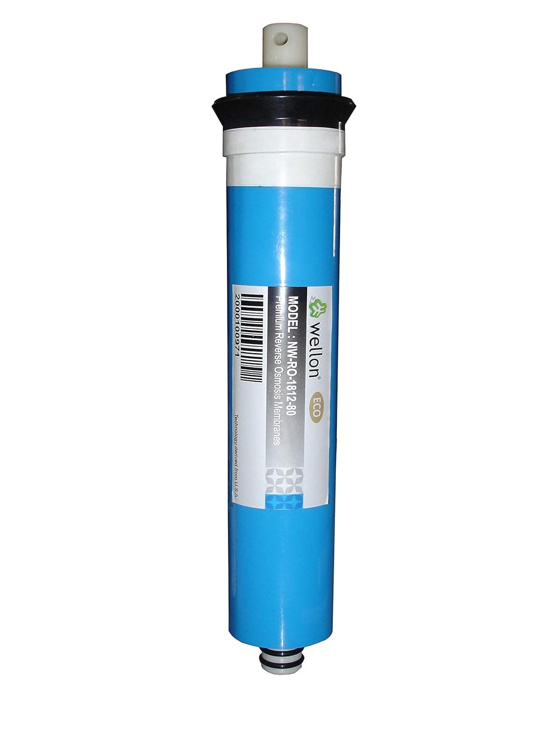 WELLON ECO 80 GPD RO Membrane for All Kind of Domestic Water Purifier Systems Blue Works Till 2000 TDS