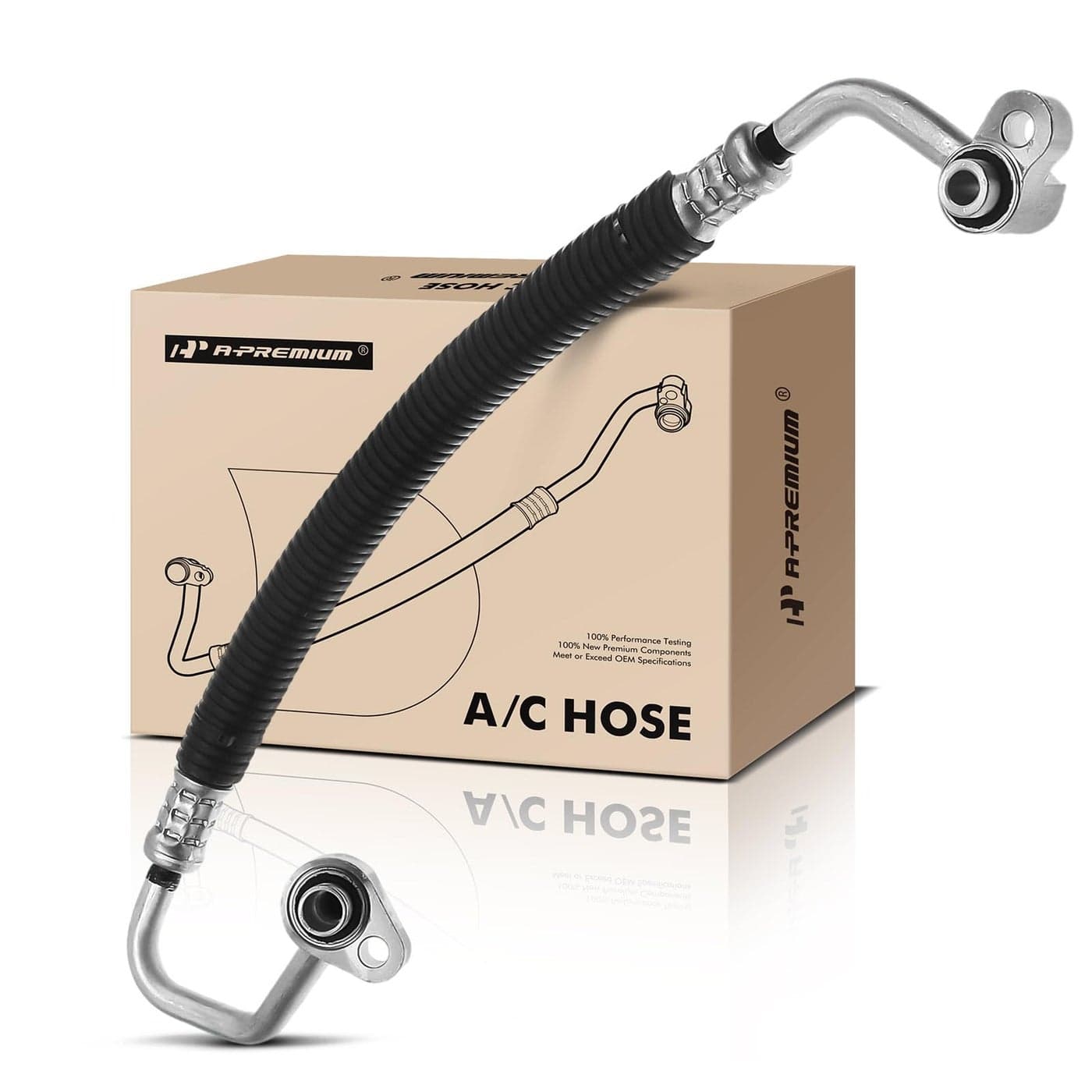 APremium AC Discharge Line Hose Assembly Compatible with Dodge Challenger Charger Chrysler 300 20092013 57L 64L Compressor to Condenser