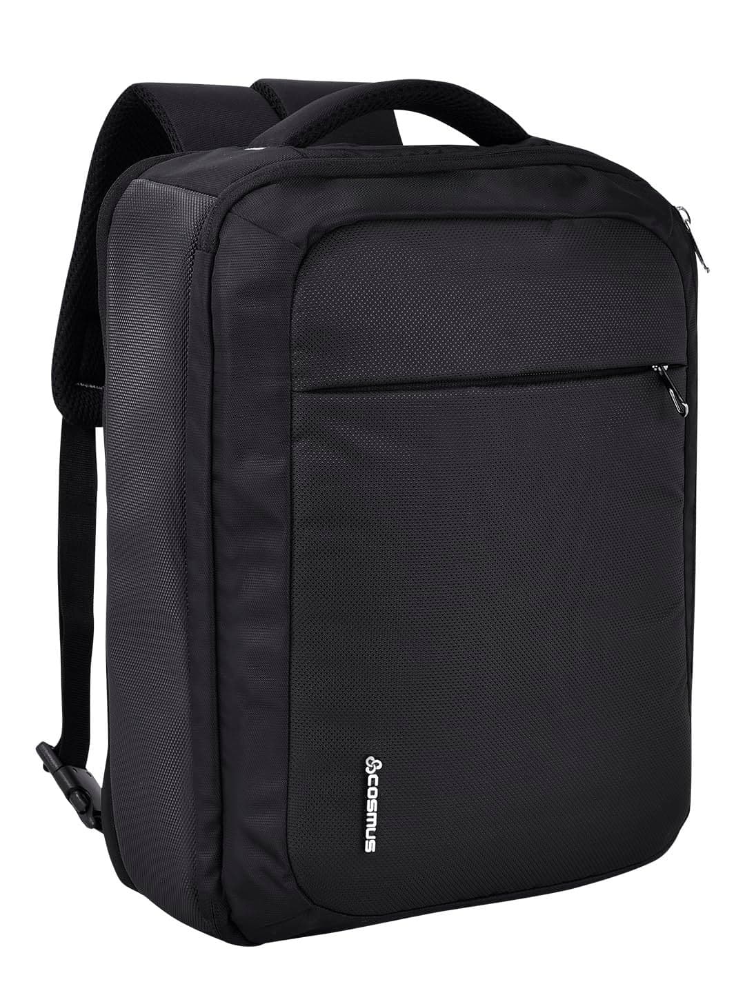 COSMUS ZEST Convertible Backpack-Messenger Bag for 15 Inch Laptop - (Black)