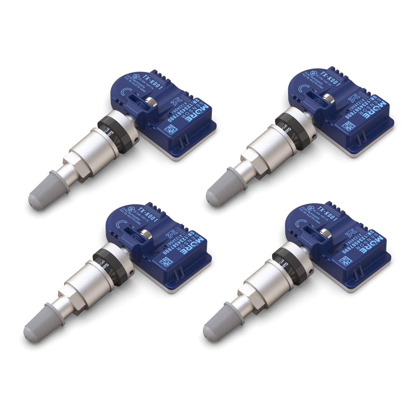 MORESENSOR Compact PRO Series 315MHz TPMS Tire Pressure Sensor 4Pack Preprogrammed for Select 500 American Brand Models Replacement for 20925924 20922900 15268606 Clampin KXS0244