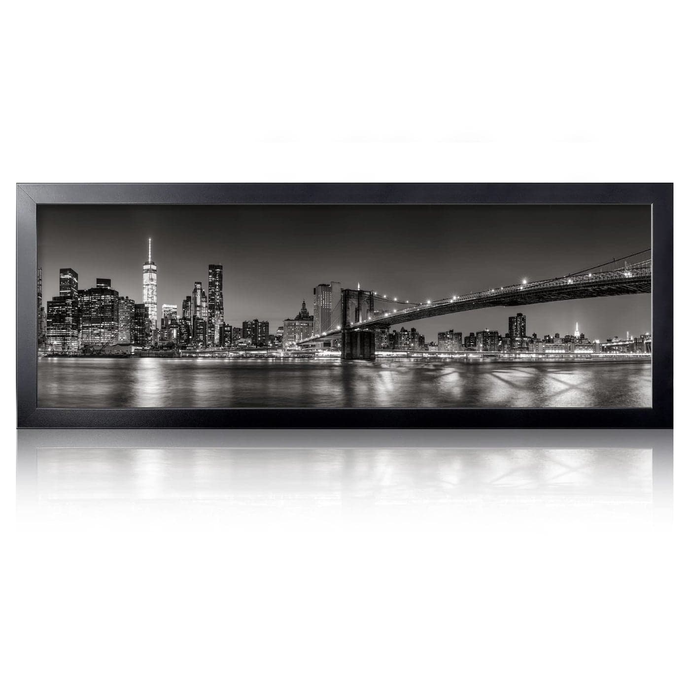 Annecy 12x36 Picture Frame Black1 Pack Panoramic Picture Frame for Wall Decoration Classic Black Minimalist Style Suitable for Decorating Houses Offices Hotels